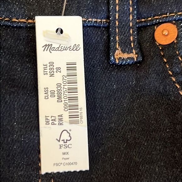 NWT Madewell Mid-Rise Stovetop Jeans 28 - Picture 7 of 12